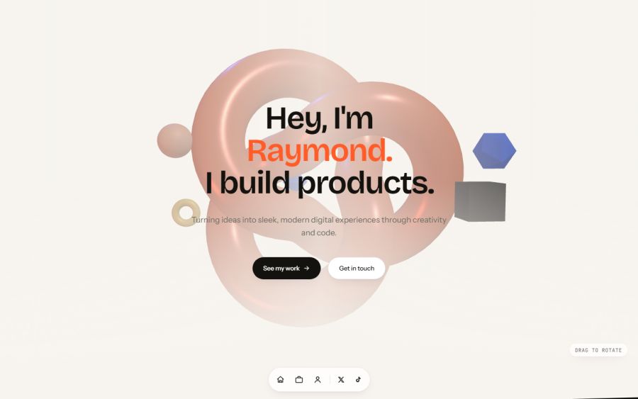 Rayfolio project thumbnail
